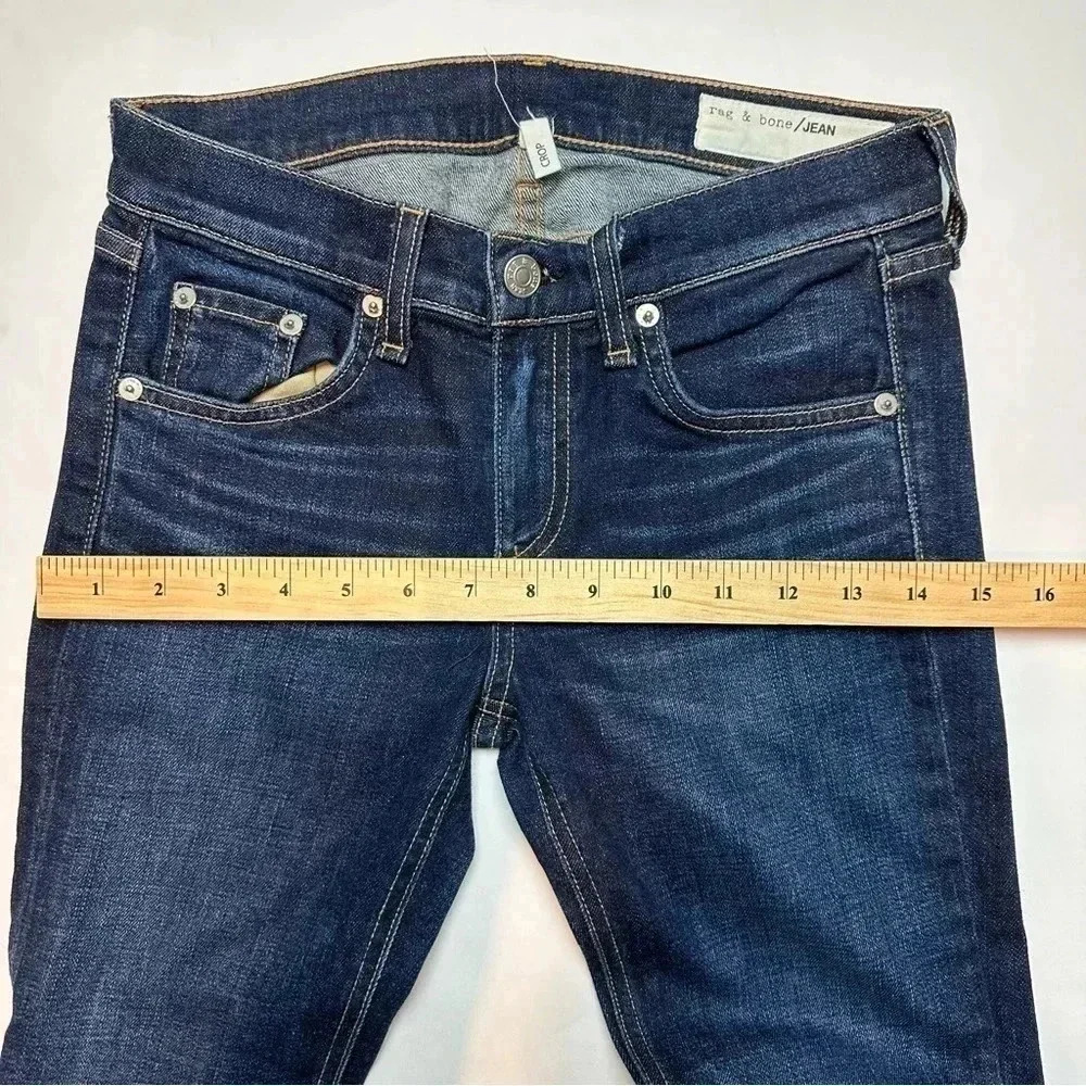 Rag & Bone Kylie Crop Jeans Serrano Size 24 - Picture 12 of 14
